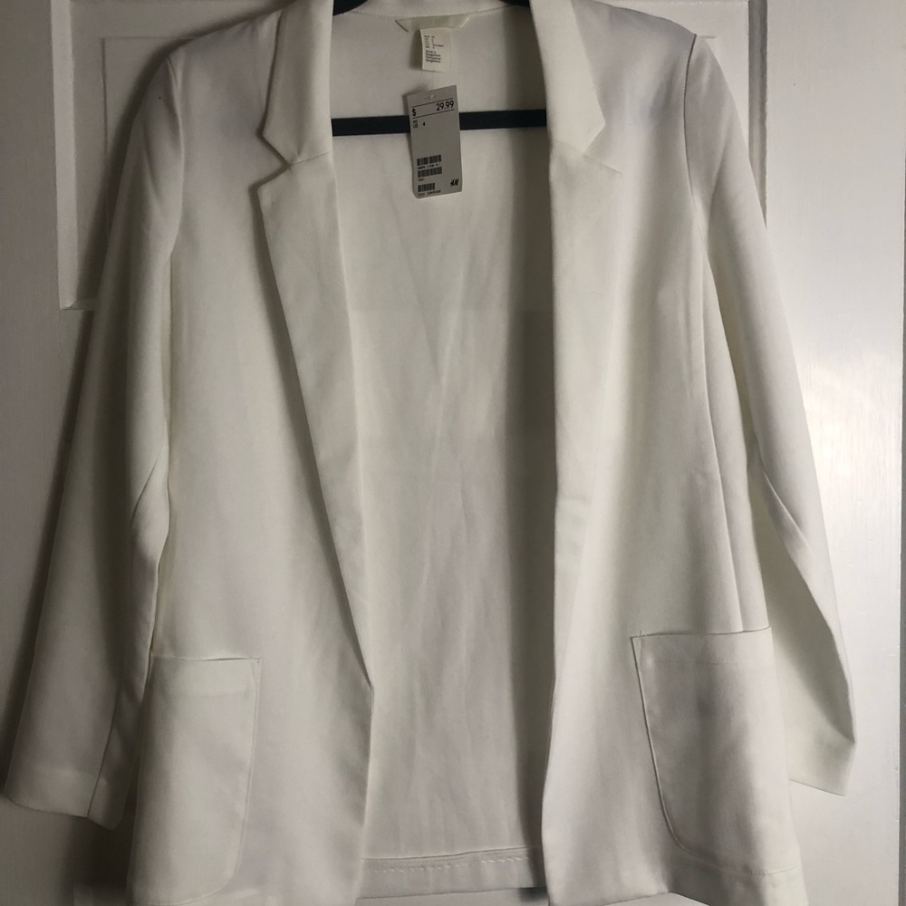 White blazer
